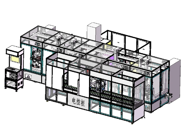 扩散器自动组装焊接线