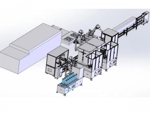 电机转子装配线